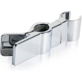 Miniatyrbillede 1 af 5: Håndbruserholder, brusehovedkrog justerbar brusestangholder uden boring bruseklemme passer til 18-25 mm stang - rustfrit stål krom