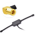 Miniatyrbillede 2 af 5: Dab Antenne Bilradio Forstærker Smb Adapter Patch Antenne Dab+ Bilrude Montering Forrude Smb Retvinklet Stik Adapter Kompatibel Med Dab Radio Blaupunk