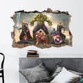 2-pack Marvel Avengers Assemble Personliga Sänggaveldekaler