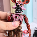 Miniatyrbillede 3 af 4: Fnaf Actionfigurer Legetøj Dukker Nightmare Five Nights At Freddy's Spil Børnegave