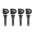 Miniatyrbild 2 av 5: 4 st 13506028 433MHz TPMS Däcktrycksensor Däcktrycksventil för Opel Adam Ampera 13598773 BlackSilver