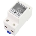 Miniatyrbilde 3 av 5: Digital Elektrisk Energimåler Din Skinne Enfase Strømmåler Enfase To Tråders Multifunksjonell Strømmåler
