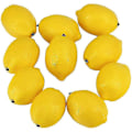 Miniatyrbild 1 av 5: 20 st konstgjorda citroner falska citroner falska citroner frukter i gult 3 tum lång X 2 tum bred