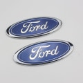 Miniatyrbillede 3 af 5: 9\" 3-polet blå Ford ovalt grillmærke til Transit MK6 MK7 2006 - 2014