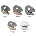 Miniatyrbillede 5 af 5: Dinosaur Mask Hovedbeklædning, Jurassic World Dinosaur Legetøj med åbning i bevægende kæbe, velociraptor maske & tyrannosaurus Rex maske bundt Blue