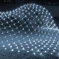Decorative light net 320 LED, Christmas lighting net 3x3 m, light string - for terrace and party, waterproof IP44 whiteCJY white