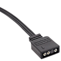 Miniatyrbilde 5 av 5: For Corsair 4 Pin Rgb Til Standard Argb 5v 3 Pin Kobling M/ Adapter 25cm Kabel