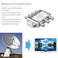 Miniatyrbillede 2 af 4: Ms34ez 3x4 Satellit Multiswitch Splitter FTA TV LNB Forswitch Cascade Satellit 3 I 4 Multiswitch Til DVB-S2 DVB-T2