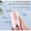 Pikkukuva 2 / 2: Dental Water Flosser Spotlight – Ammattimainen ja kannettava suihkuhuuhtelulaite terveempiin ja valkoisempiin hampaisiin, valkoinen