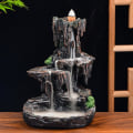 Miniatyrbillede 1 af 5: Mountain Waterfall Røgelse Brænder Backflow Røgelse Holder