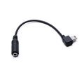 Pikkukuva 3 / 5: 3,5 mm:n mini USB mikrofonin mikrofonin sovitinkaapeli Gopro Hero 3 3+ 4 -kameralle Black