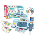 Pikkukuva 1 / 5: Kassapeli Leikki Koti Simulaatio Supermarket Kassa Puzzle Lapset Lelut