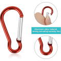 Miniatyrbilde 3 av 5: 10 sett Tarp Clips Med Karabiner Telt Clip Markiser Vindtett Clip Telt Låse Clips Tarp Clip Heavy Duty Telt Clamp For utendørsaktiviteter Camping Ca