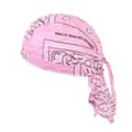 Bomulls Pirat Sykkelcaps Hodebånd Hatt Bandana Hodeplagg for Menn og Kvinner Pink