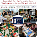 Pikkukuva 5 / 5: 2025 National Mah Jongg League -kortti, 4 kpl suurikokoisia Mahjong-kortteja, viralliset standardikädet ja -säännöt