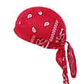 Bomulls Pirat Sykkelcaps Hodebånd Hatt Bandana Hodeplagg for Menn og Kvinner Red