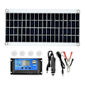 Miniatyrbillede 1 af 5: 300w 12v Solpanel Kit Batterioplader 300 Watt 12 Volt Off Grid System Med 60a Controller