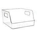 Miniatyrbillede 5 af 5: Gennemsigtig skuffeboks Sæber Håndklæder Dåser Vitrineskab Køleskab Organizer Boks Opbevaringsboks til Badeværelse Hjemmeskabe Bordplader 21.5cmx21.5cmx13.5cm