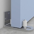 Miniatyrbillede 1 af 5: Justerbar gulvguide væg / dør nedre guide til skydedør i træ rustfrit stål
