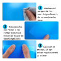 Pikkukuva 3 / 5: Itseliimautuvat korjauspaikat uima-altaille, altaan korjaussarja, itseliimautuva vedenalainen korjauspo