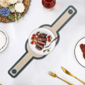 Miniatyrbillede 4 af 5: 2 stk. Dejbageunderlag Varmebestandig Non-Stick Silikone Brød Sling Måtte Genanvendelig Brødmåtte til Hjemmekøkken
