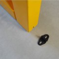 Miniatyrbilde 3 av 4: 4 stk. Lommedør Guide Bunn Skyvedør Gulvguide 43*25mm