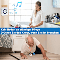 Pikkukuva 2 / 5: Vanhusten hätäsoittopainike/vanhusten hälyttimen ranneke/soittopainike/langaton hakulaite/vanhusten summeri/koti