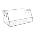 Miniatyrbillede 5 af 5: Gennemsigtig skuffeboks Sæber Håndklæder Dåser Vitrineskab Køleskab Organizer Boks Opbevaringsboks til Badeværelse Hjemmeskabe Bordplader 21.5cmx19cmx12cm