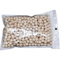 Pikkukuva 1 / 5: 12 mm Puuphelmet - Raaka Luonnonmukaiset Pyöreät Puuphelmet Kranssiin 500 kpl