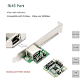 Miniatyrbillede 3 af 5: 2.5g Gigabit Netværksadapter Med 1 Port 2500mbps Mini Pcie 2.5gb Ethernet Kort Rj45 Lan Controller