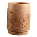 Miniatyrbillede 2 af 5: Naturlig Bambus Juice krus og kop Drikkekrus til Sake kaffe og te, 12 Designs at Vælge Imellem I
