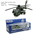 Miniatyrbillede 2 af 4: Legetøjsfly Legering Flymodel Simulering Apache Helikopter Jager
