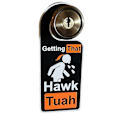 Pikkukuva 2 / 5: 2 kpl Hawk Tuah Oviripustin Hauska Ovikahva Ripustin Hanki Se Hawk Tush
