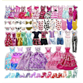 Miniatyrbild 3 av 3: Kläder till Barbie, 35 st Barbie Dockkläder