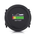 Golfbil Batteriindikator 12V/24V/36V/48V/72V LED Digital DC Elektrisitetsindikator Måler DC Batterimåler Passer for Golfbiler