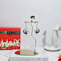 Miniatyrbilde 2 av 2: Spinner Lysestake Roterende Drømmende Karusell Lys Duftlys Spinner Holder Hjem Dekor Gaver Cat