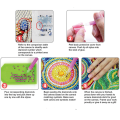 Miniatyrbilde 2 av 5: 5D diamantmaling Stitch dekorativ veggkunst DIY full diam