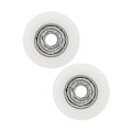 Miniatyrbillede 3 af 5: 30 mm Diameter Elite Drivhusdør Hjul Udskiftningssæt