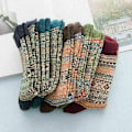 Miniatyrbillede 4 af 8: Tykke, luksuriøse uldsokker Hike Chunky Sock termiske strømper