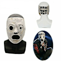 Pikkukuva 1 / 5: Slipknot Lateksimaskit Pääasuste Halloween-juhliin Hieno Pukeutumiskostyymi Aikuisten Cosplay-tarvikkeet