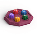 Miniatyrbild 5 av 5: Squid Game Gonggi, Squid Game Spel, Squid Game Gonggi Set, Gonggi Koreansk Spel, Koreanska Jacks Gonggi Spel Gonggi Set A