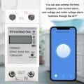 Miniatyrbillede 3 af 5: Tuya WiFi Intelligent Elektrisk Måler Intelligent Energimåler Timer Hjem Elektrisk Måler