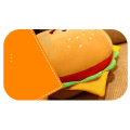 Miniatyrbillede 4 af 5: Pude Gigant Hamburger Puder Bløde Burger Plys Puder Bløde Fyldte Hamburger Plys Legetøj Stor Plys Hamburger Plushie 12\"