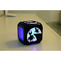 Miniatyrbillede 3 af 5: The Legend of Zelda Kreativt 3D Stereo LED Lille Vækkeur Børneværelse Soveværelse LED Natlys Elektronisk Ur Sengelampe - USB-opladning