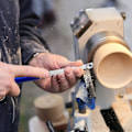 Miniatyrbilde 3 av 5: 8 stk. Karbiddreieverktøy, erstatningskniver, skarpe og holdbare, for trelathe, inkludert 8