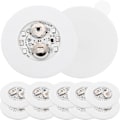 Miniatyrbilde 1 av 4: 12 stk. LED Dekor Bord Brikke LED Koppebrikke Lys Drikkeunderlag Lys Koppebrikker LED Brikke Morsomme Brikker