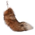 Fox Tail Keychain, 15.75 inch Fox Tail Keychain, Long-haired Artificial Fur Tail Decoration, Soft Fox Tail, Party Costume Fur Tails