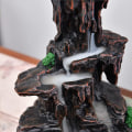 Miniatyrbillede 4 af 5: Mountain Waterfall Røgelse Brænder Backflow Røgelse Holder