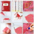 Pikkukuva 3 / 5: Diamond painting / Koristemaalaus DIY 5D-30x40cm-Uskonto