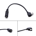 Pikkukuva 2 / 5: 3,5 mm:n mini USB mikrofonin mikrofonin sovitinkaapeli Gopro Hero 3 3+ 4 -kameralle Black
